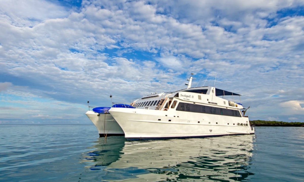 Croisière Archipel II Galapagos, le yacht