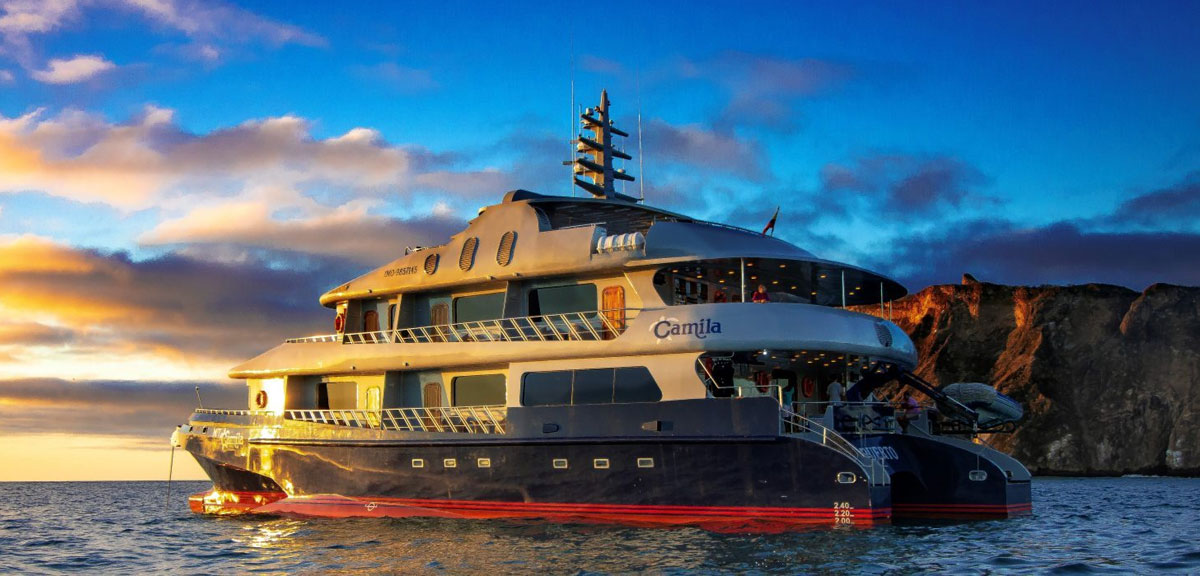 Trimaran Camila, croisière aux Galapagos